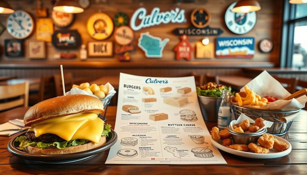 culver's food menu