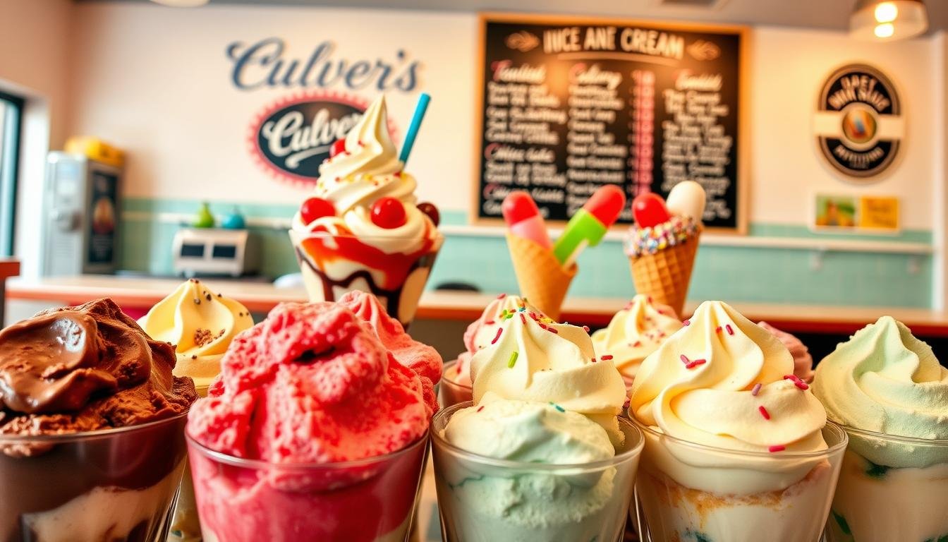 culver's ice cream menu