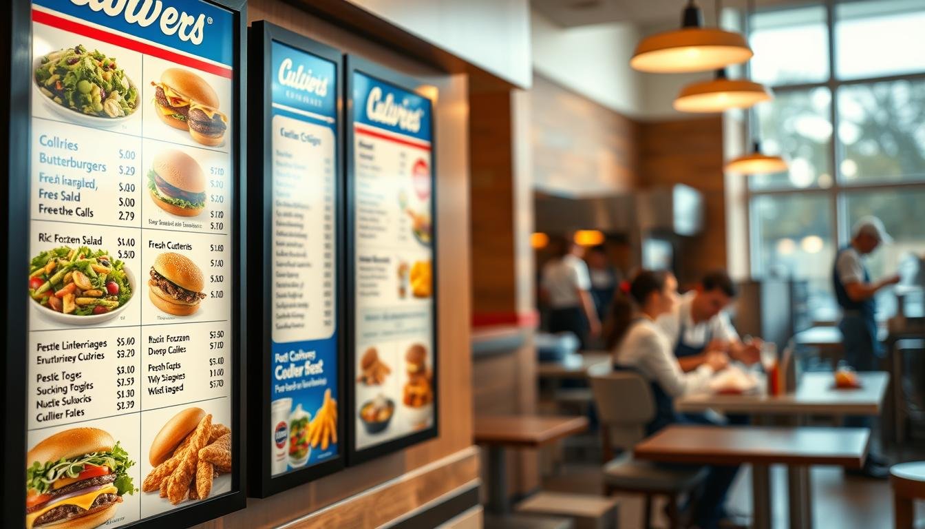culver's menu calories