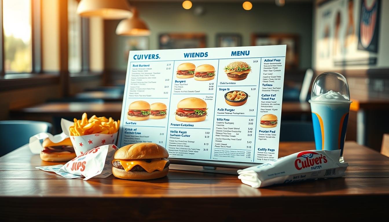 culver's menu with prices