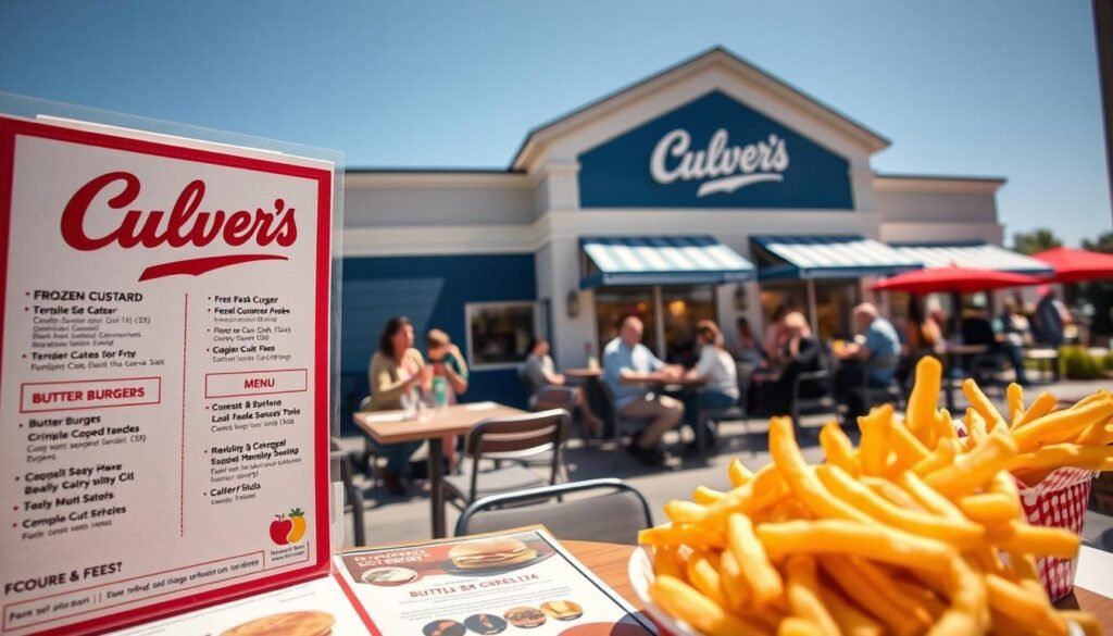 culver's restaurant menu near me