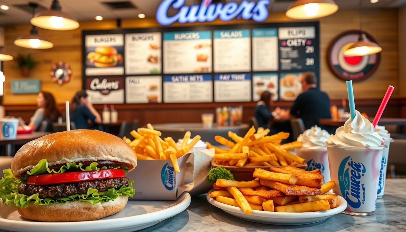 culver's restaurant menu