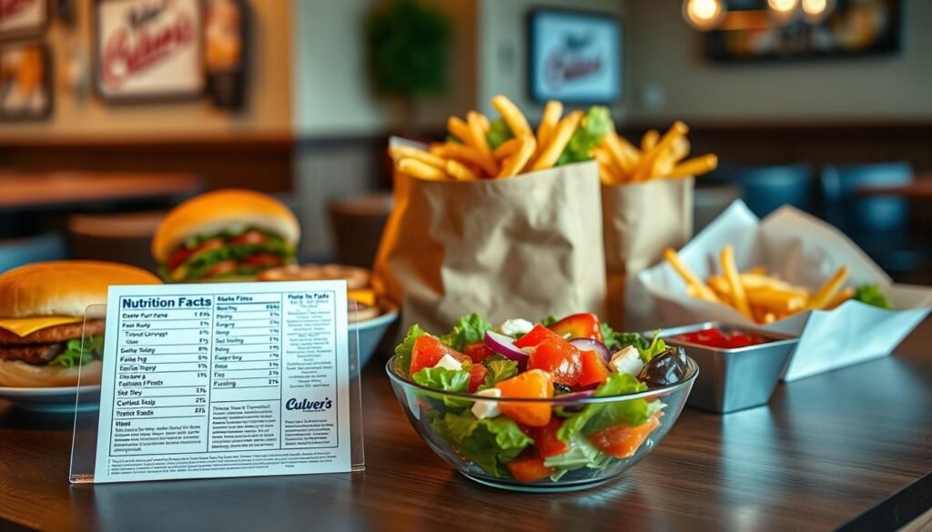 culver's takeout nutrition