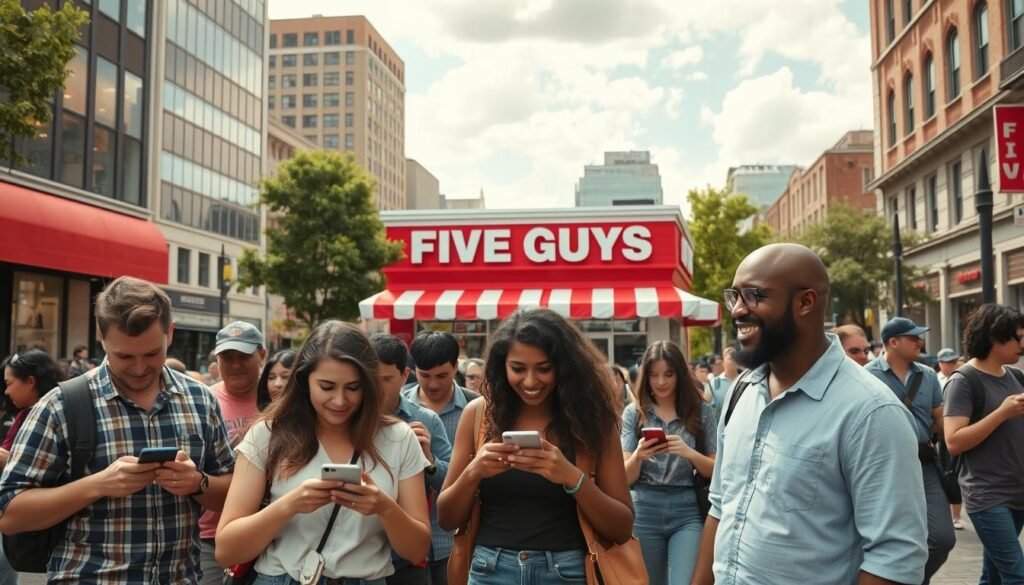 finding the nearest Five Guys finding the nearest Five Guys