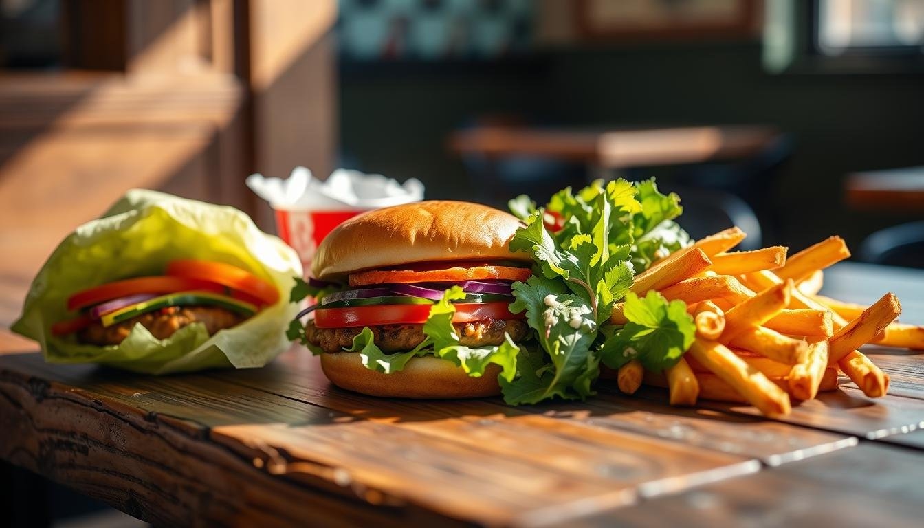 five guys healthiest menu options