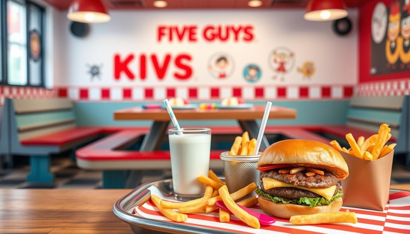 five guys kids menu