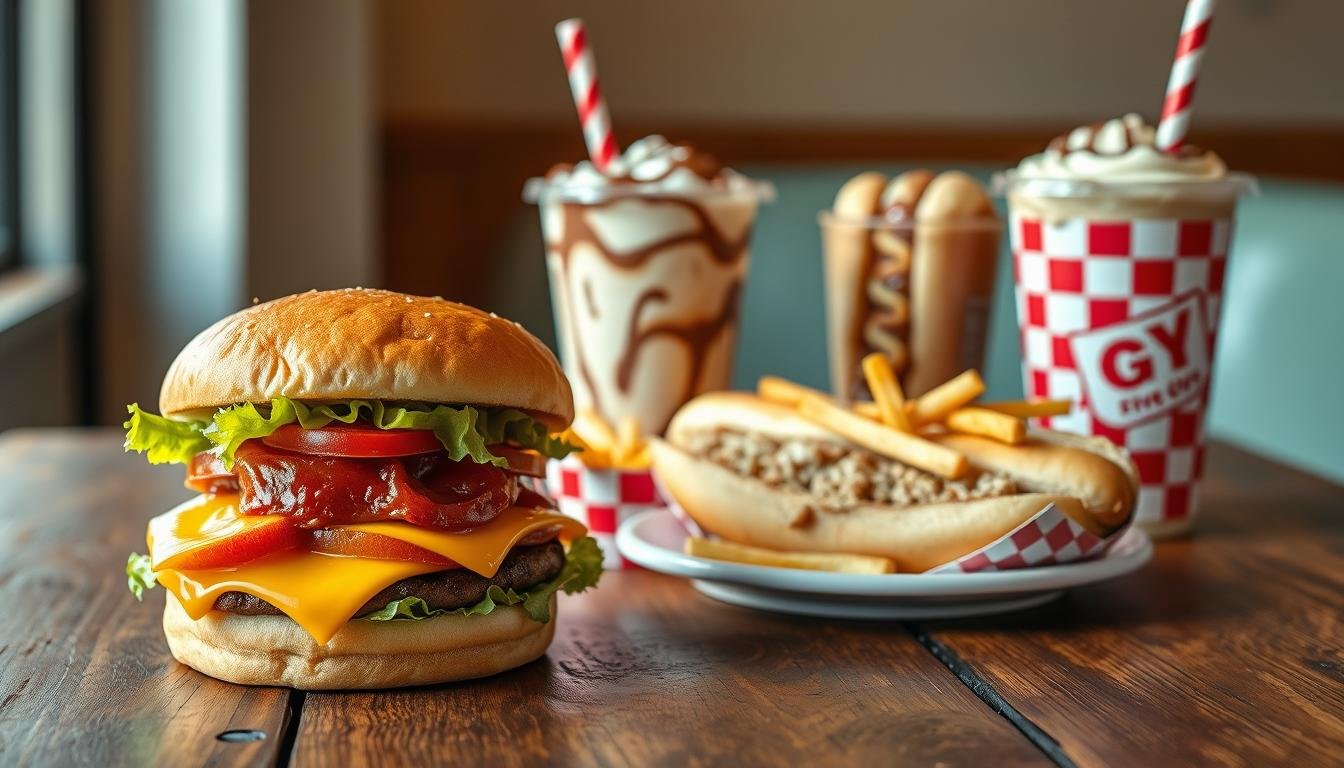 five guys popular menu items