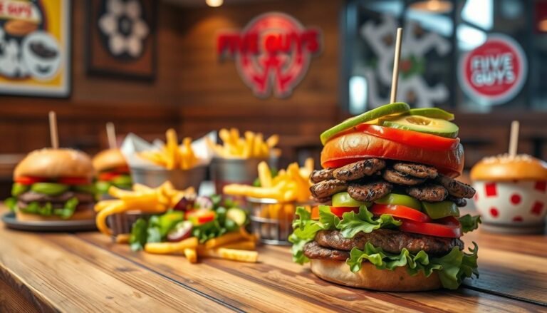 five guys vegan menu