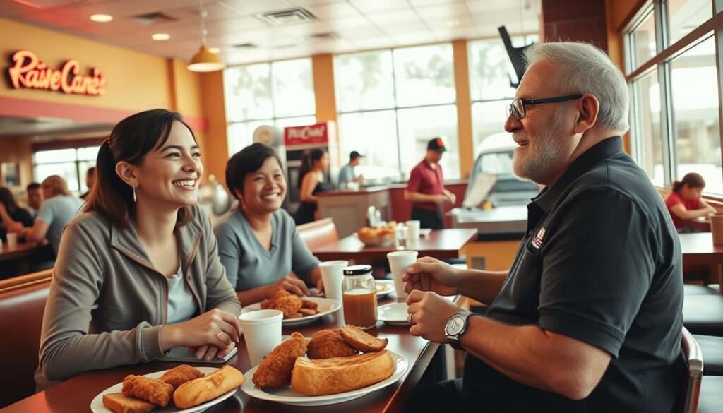 customer experiences Raising Cane's