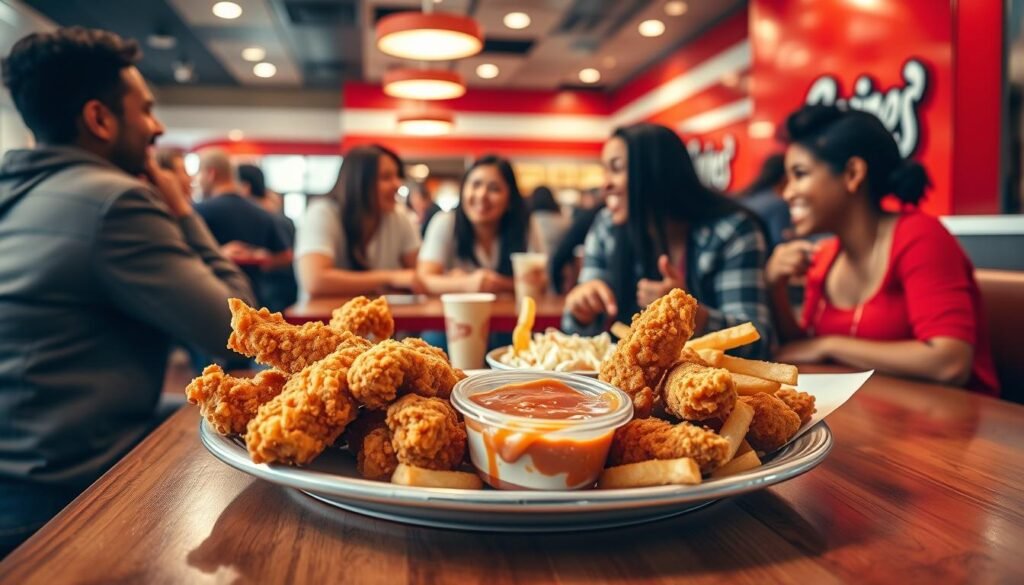 dine-in options at Raising Cane's dine-in options at Raising Cane's