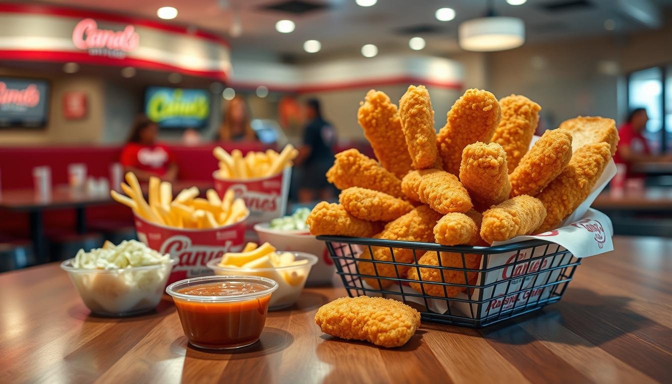 raising cane's chicken fingers kentwood menu