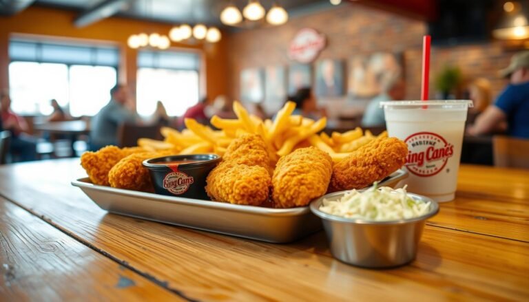 raising cane's chicken fingers lutz menu