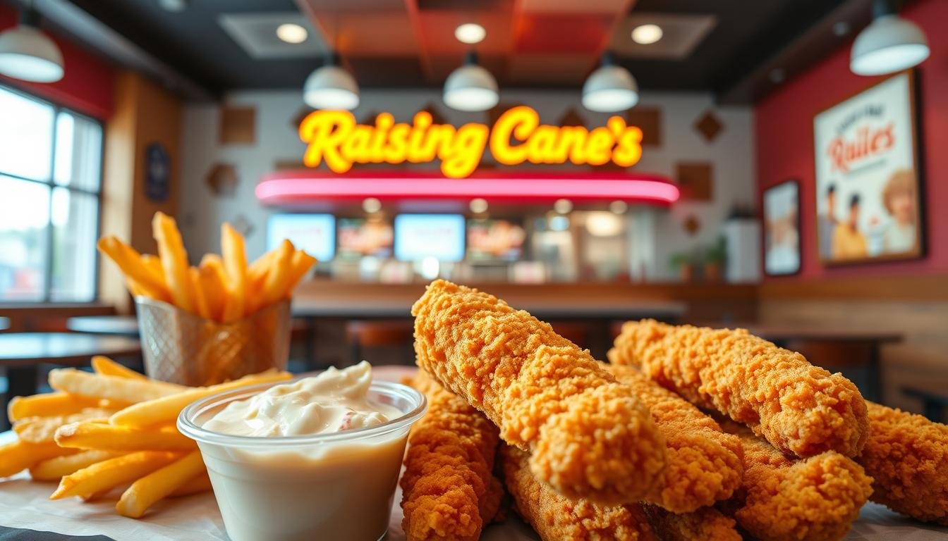 raising cane's chicken fingers madison menu