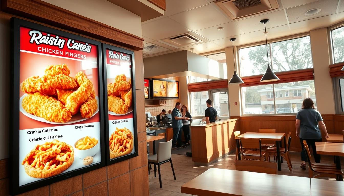 raising cane's chicken fingers salinas menu