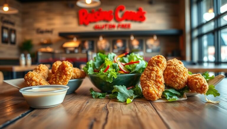 raising cane's gluten free menu